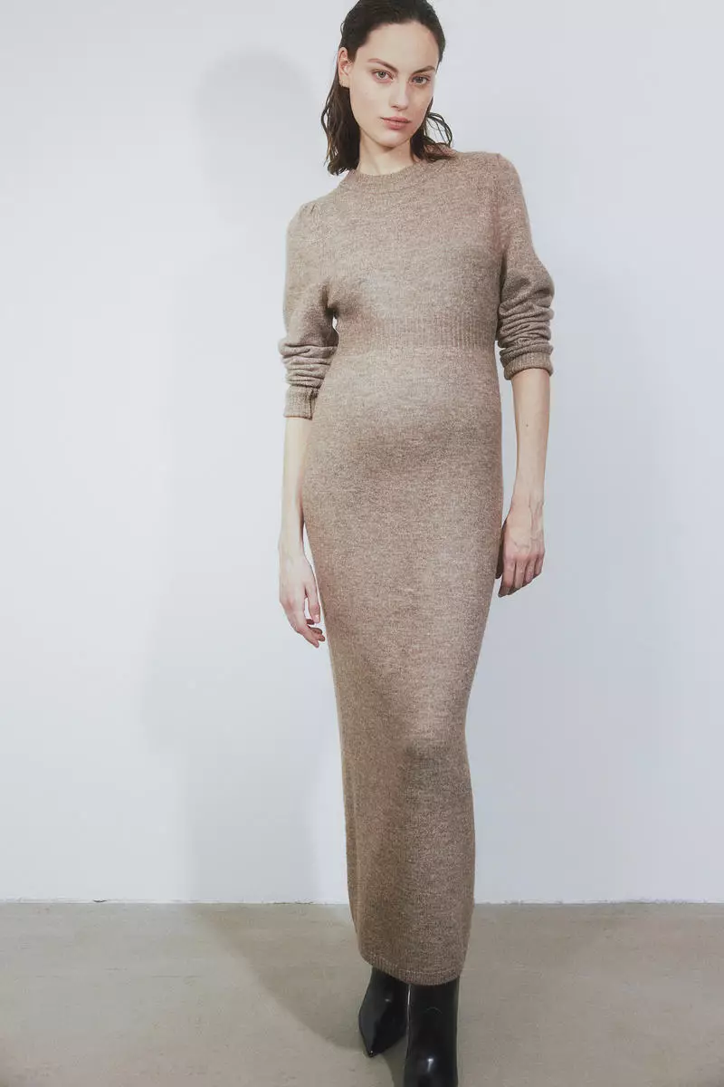 Buy H M MAMA Knitted dress 2023 Online ZALORA Singapore