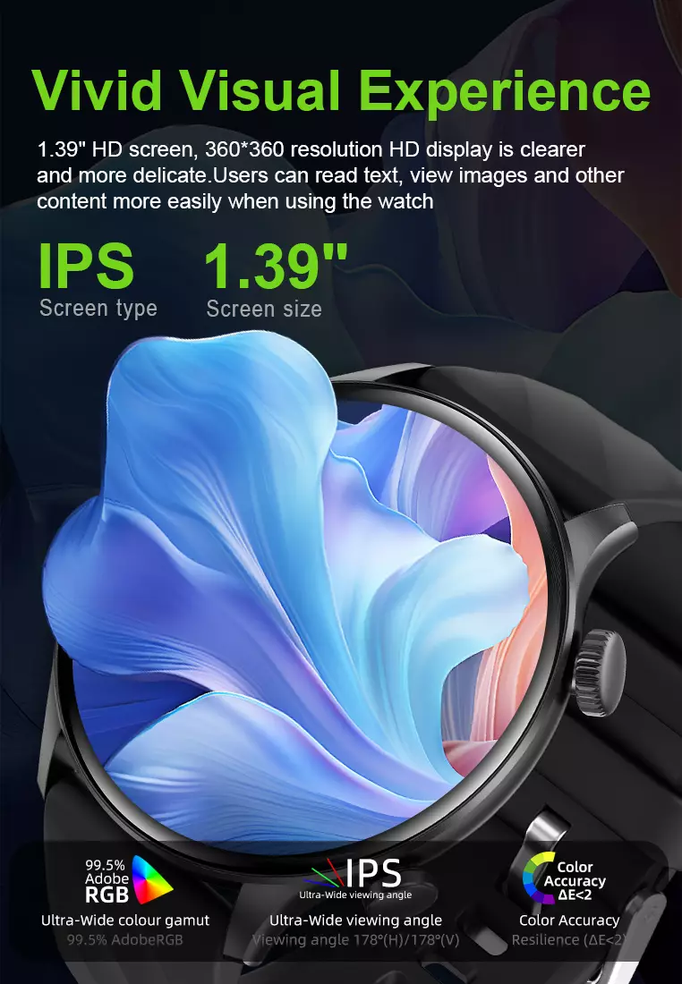 Smartwatch ZW63 Waterproof IP67 Tracker Outdoor Custom Wallpaper Sports Fitness Tracker Bluetooth Call black