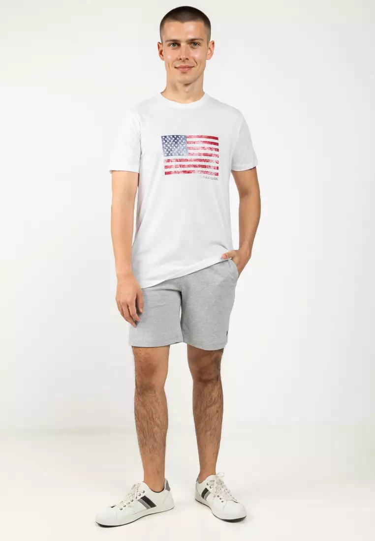 USA Flag Graphic T-Shirt