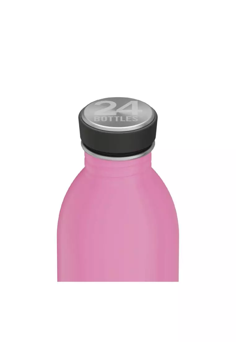 24 Bottles Urban 500ML Glossy Finish Water Bottle - Reactive Pink Blue