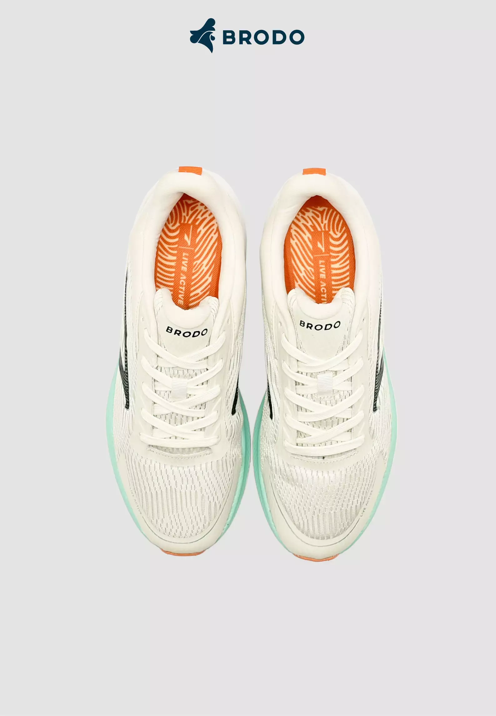 BRODO - Sneakers Active Inizio Whisper Green