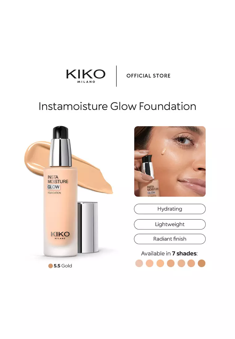 Buy Kiko Milano Kiko Milano Instamoisture Glow Foundation 2024 Online ...