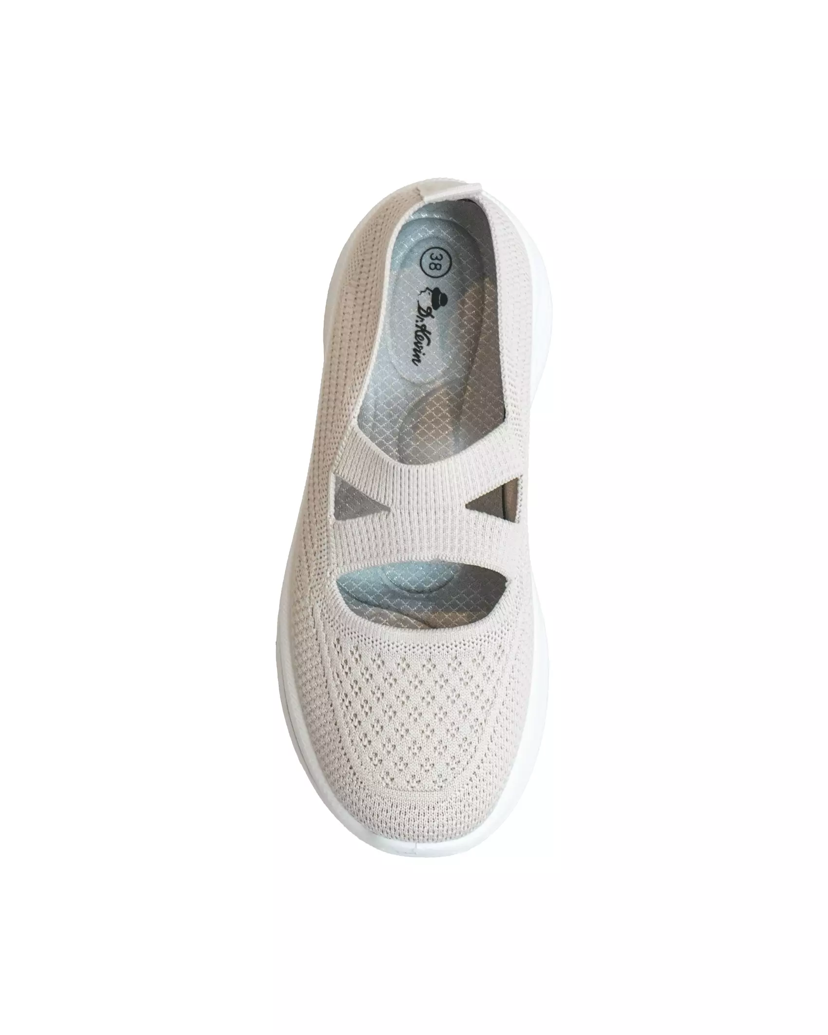 Dr. Kevin Sepatu Olahraga Sport Wanita Sneakers Rajut Slip On 559-015
