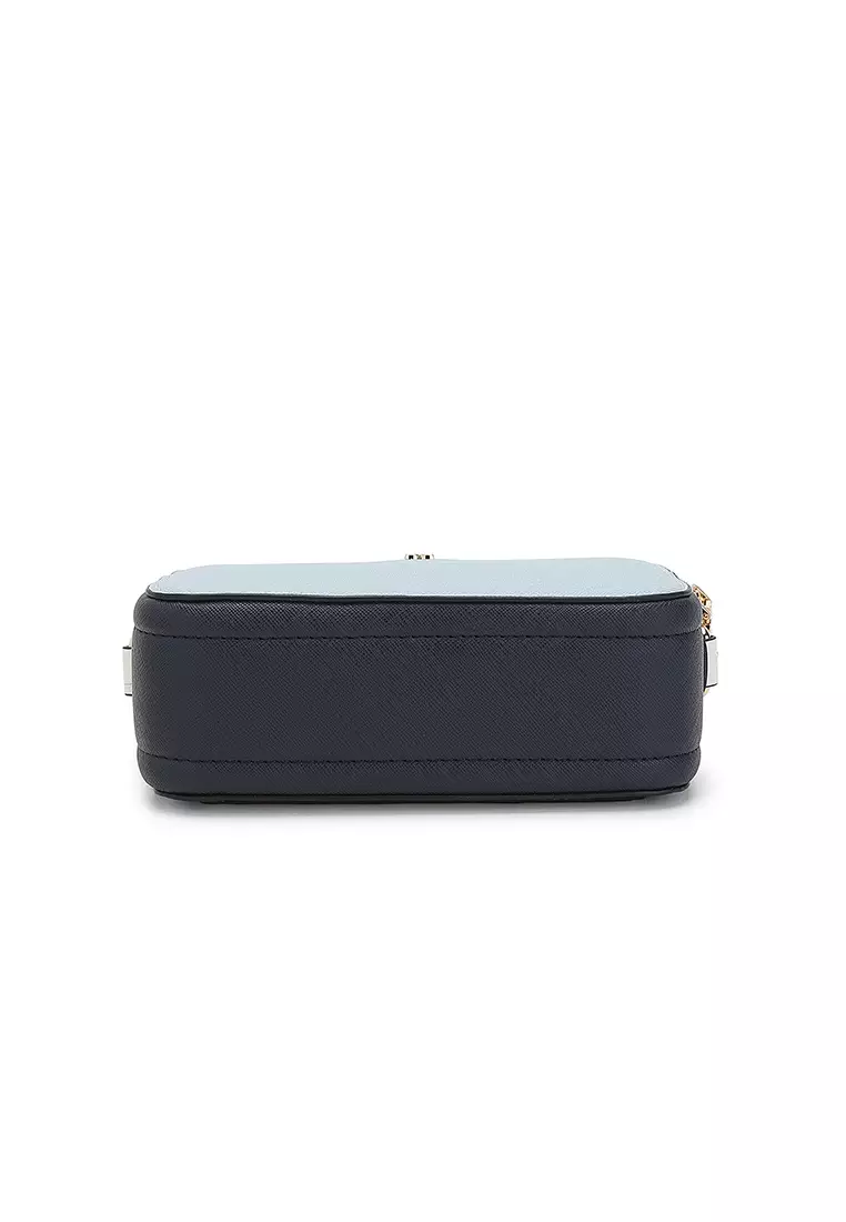 Women's Top Handle Bag / Sling Bag / Crossbody Bag / Shoulder Bag (Tas Tangan Wanita / Tas Selempang Wanita / Tas Bahu Wanita) - Biru