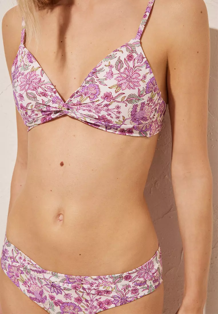 Push-Up Effect Triangle Bikini Top