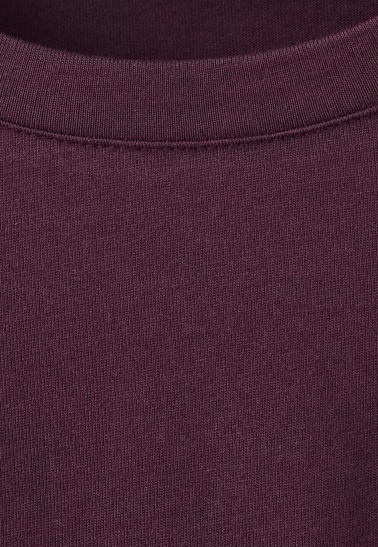 Floral-Embroidered Cotton T-Shirt