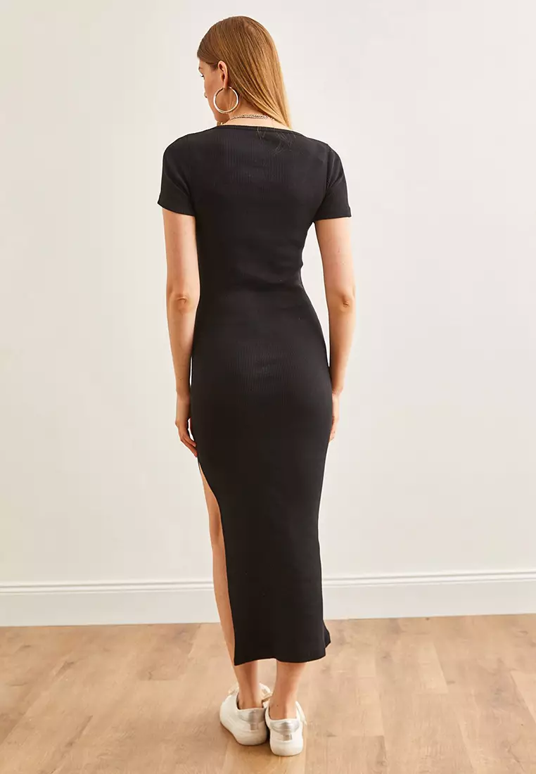 Square Neck Maxi Dress