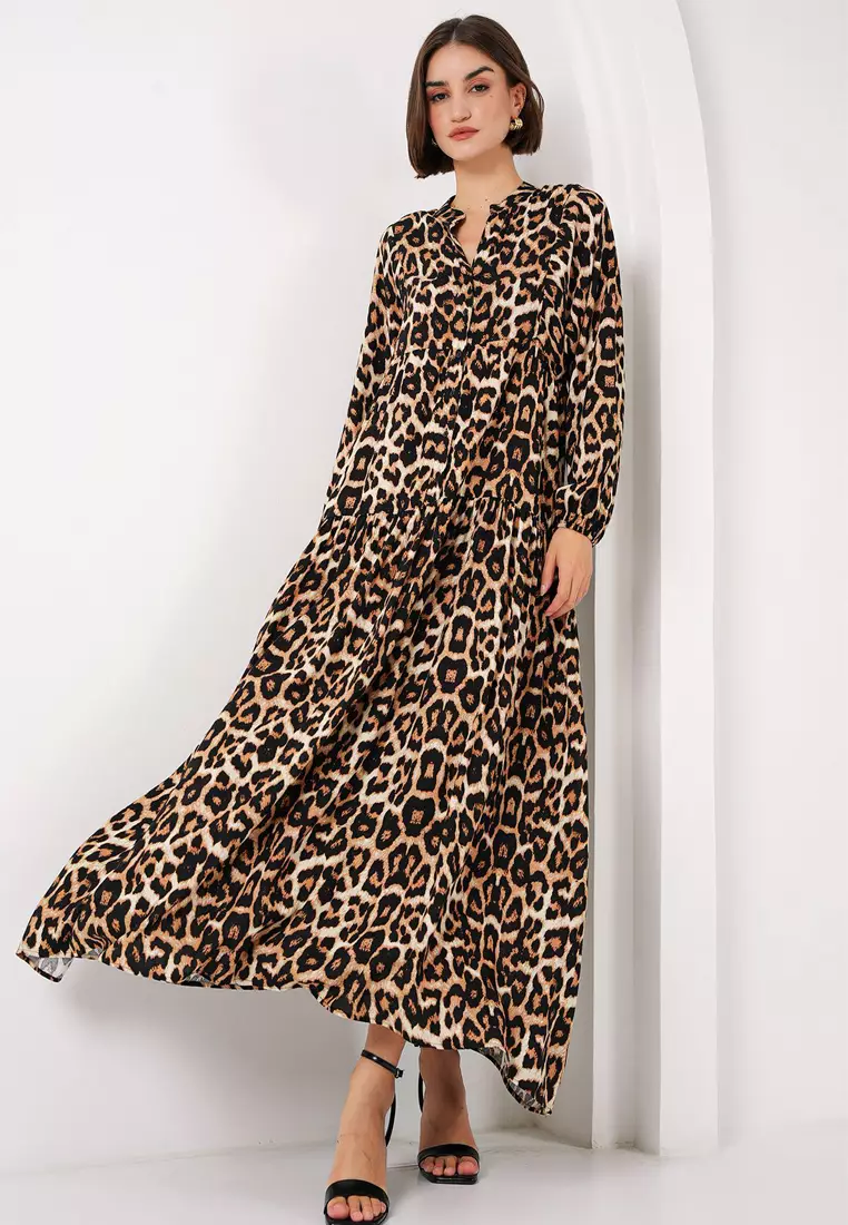 Modest Viscose Maxi Dress