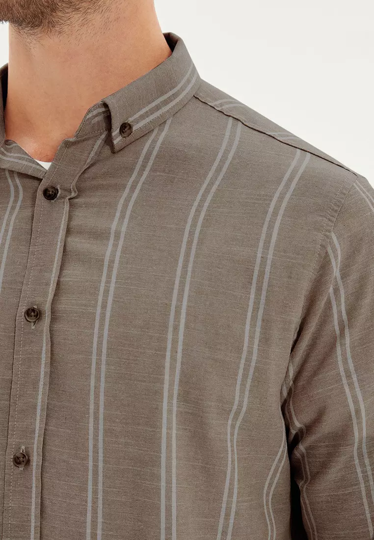 Striped Slim Fit Shirt