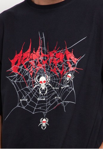 Jual Peoples T Shirt Oversize Unisex Spider Web Original 