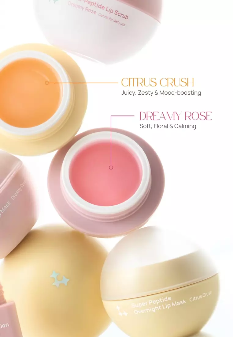 LUMI Super Peptide Overnight Lip Mask - Citrus Crush