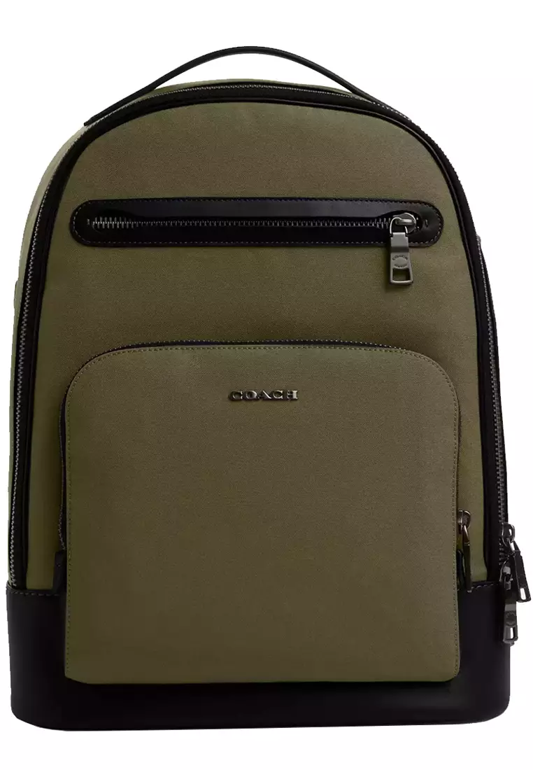 Ethan Backpack Bag In Olive Drab CO992