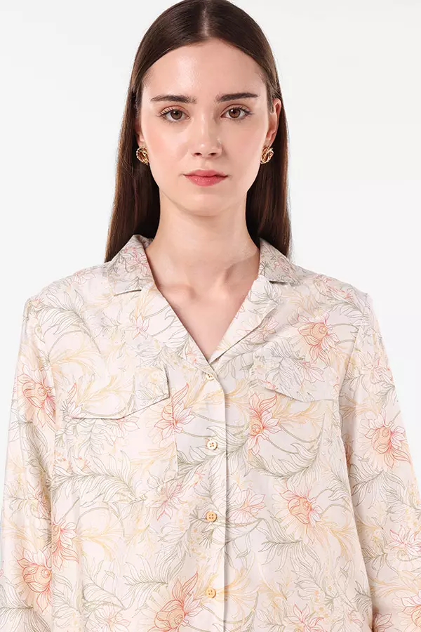 Minimal Noelle Blouse Yellow Light Colour Yellow_Light