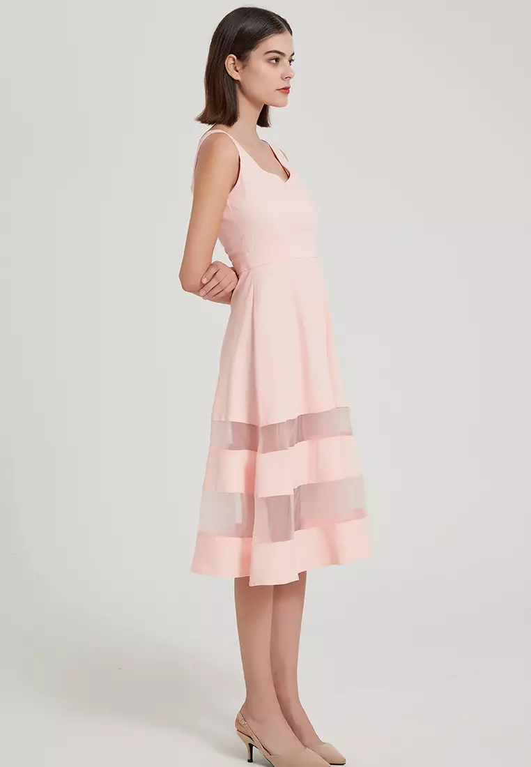 Transparent one piece dress sale