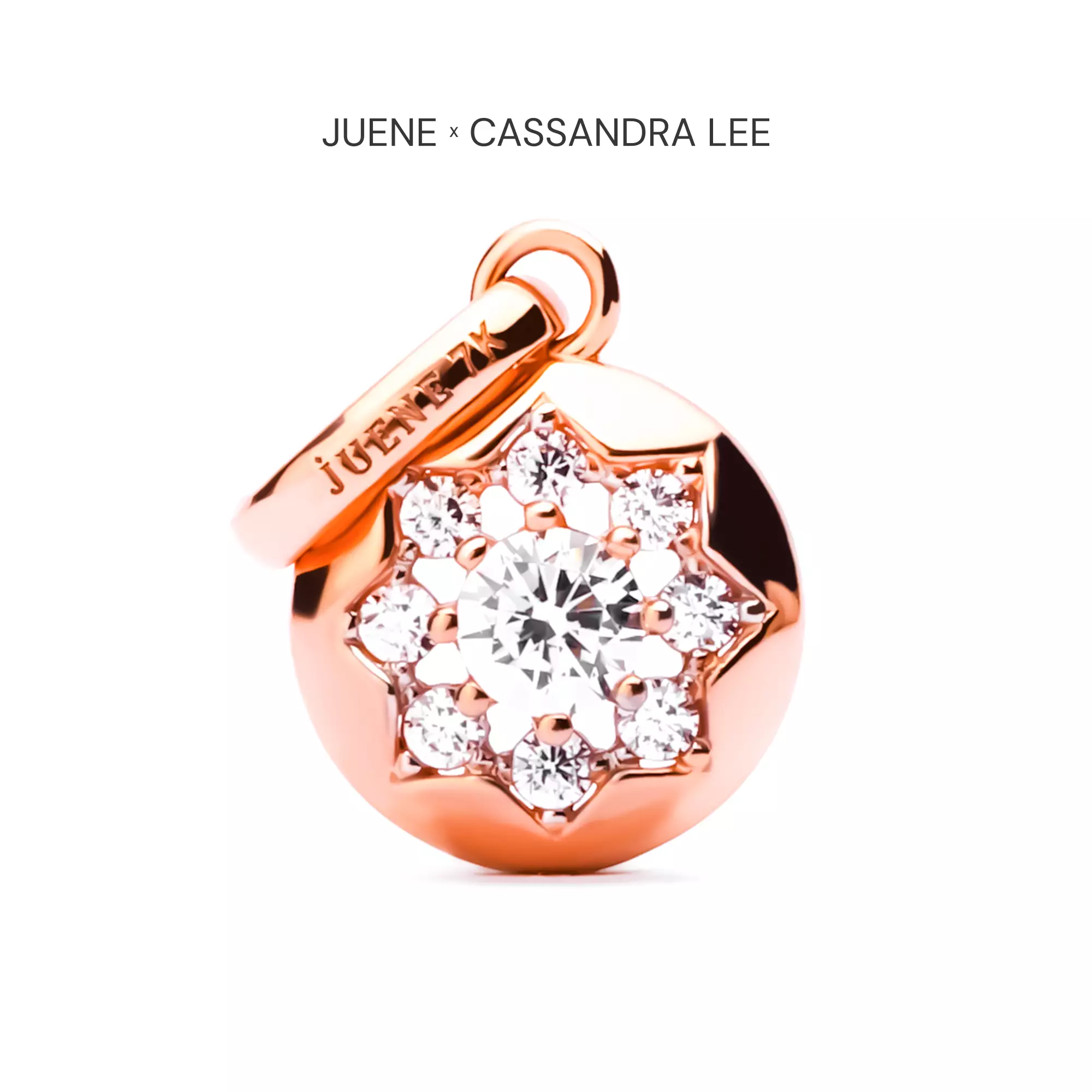 Liontin Emas 7k - Sunshine Gold Pendant - Juene x Cassandra Lee Enchanted Collection - Juene Jewelry