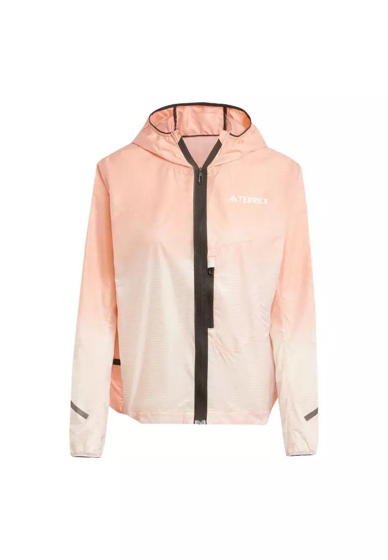 Hiking Terrex Xperior Light Windweave Jacket Women Orange IT3435