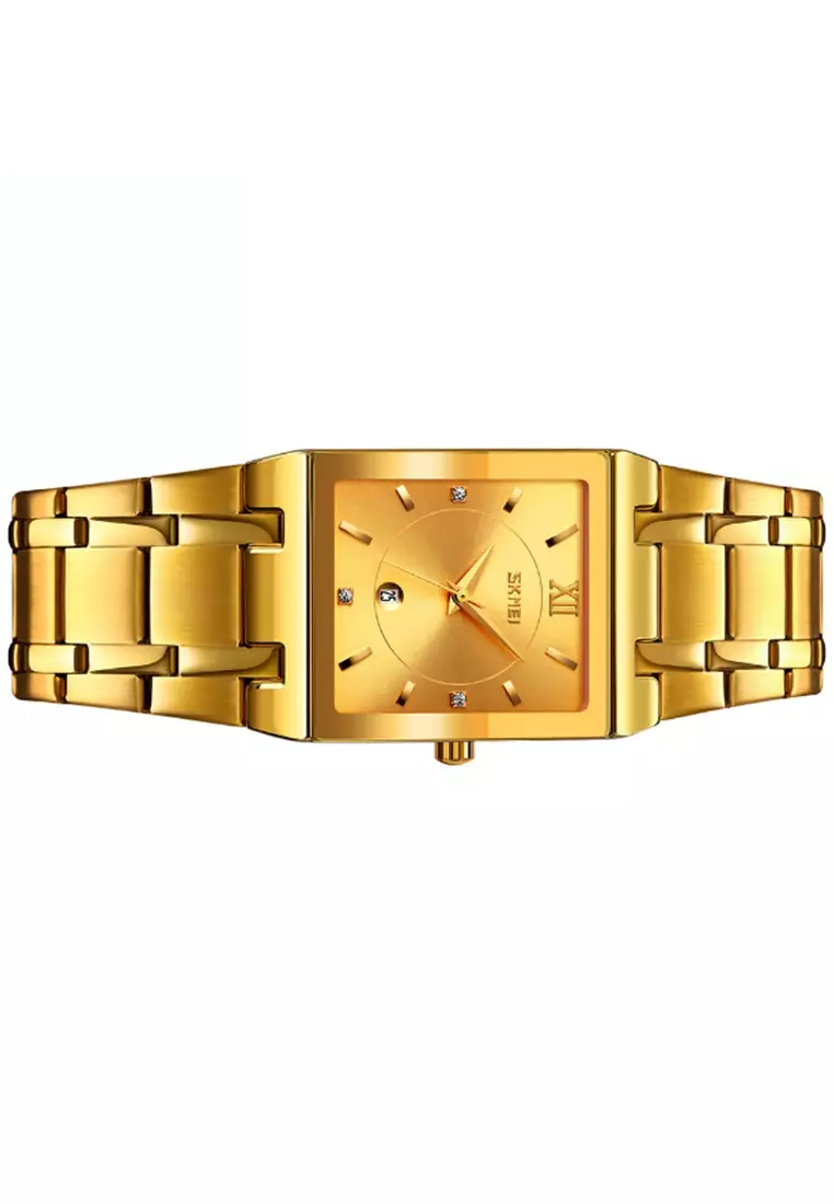 Jam Tangan Analog Pria Waterproof Strap Tali Material Stainless Steel BL69 ORIGINAL