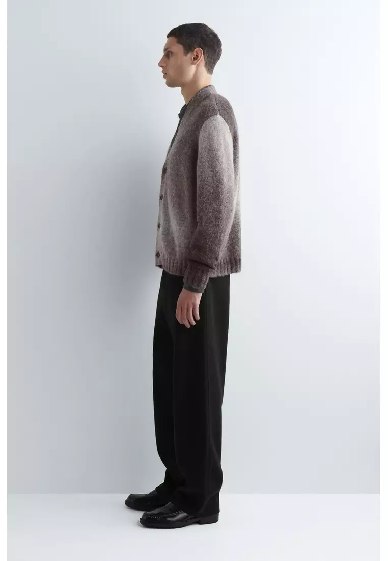 DEGRADÉ ALPACA-BLEND CARDIGAN