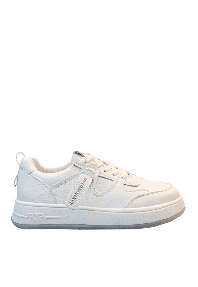 VANSA Simple Leather Platform Sneakers VPW-T26