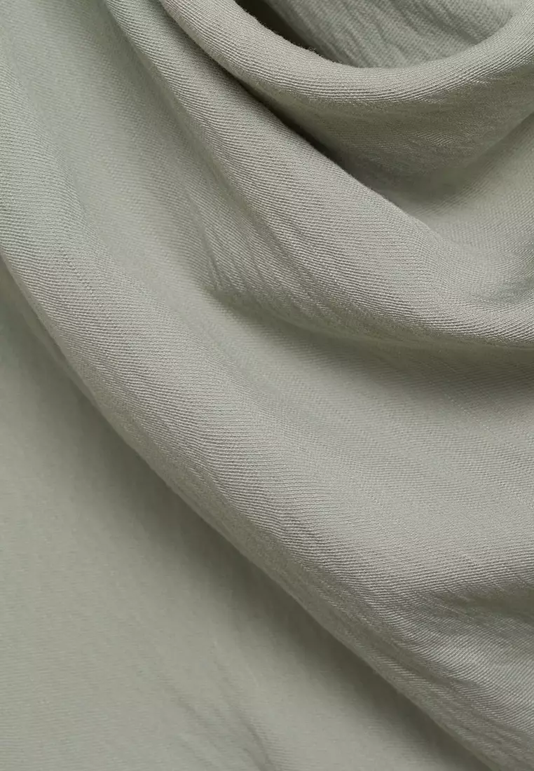 Asymmetrical Draped Short Dress