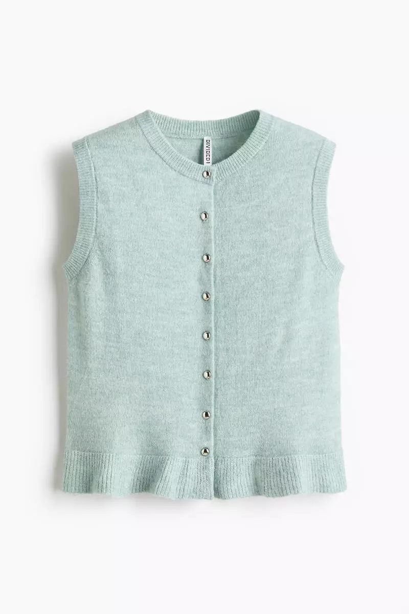 Knitted waistcoat