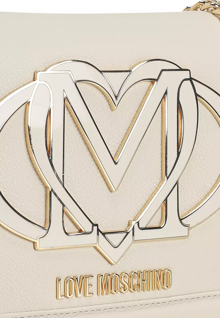 Maxi Logo Chain Crossbody Bag (nt)