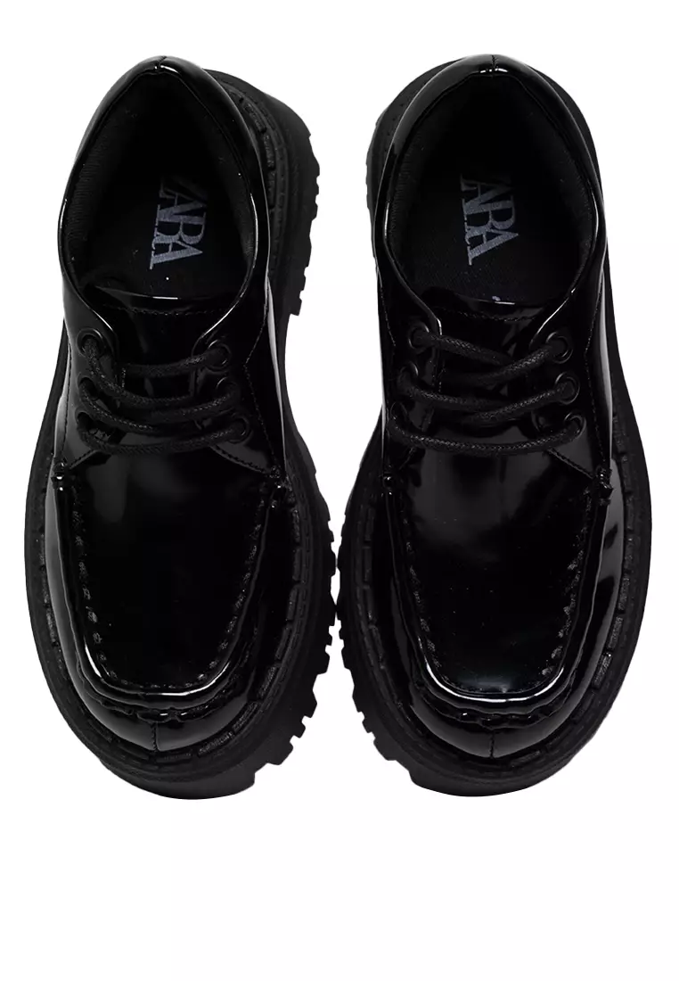 ZARA Chunky Lace-up Shoes 2025 | Buy ZARA Online | ZALORA