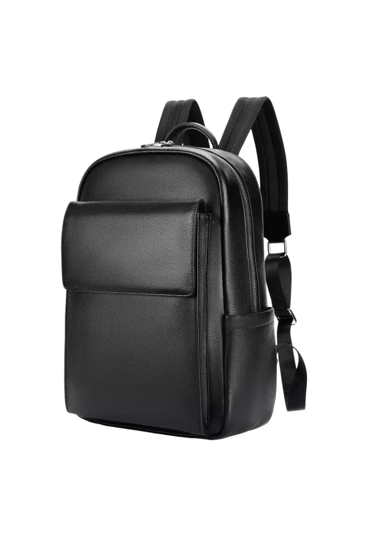 Buy Lara First Layer Cowhide Backpack Men's Genuine Leather