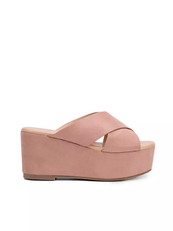 Discount on Nose  shoes - SKU: Wedge Platform Slides