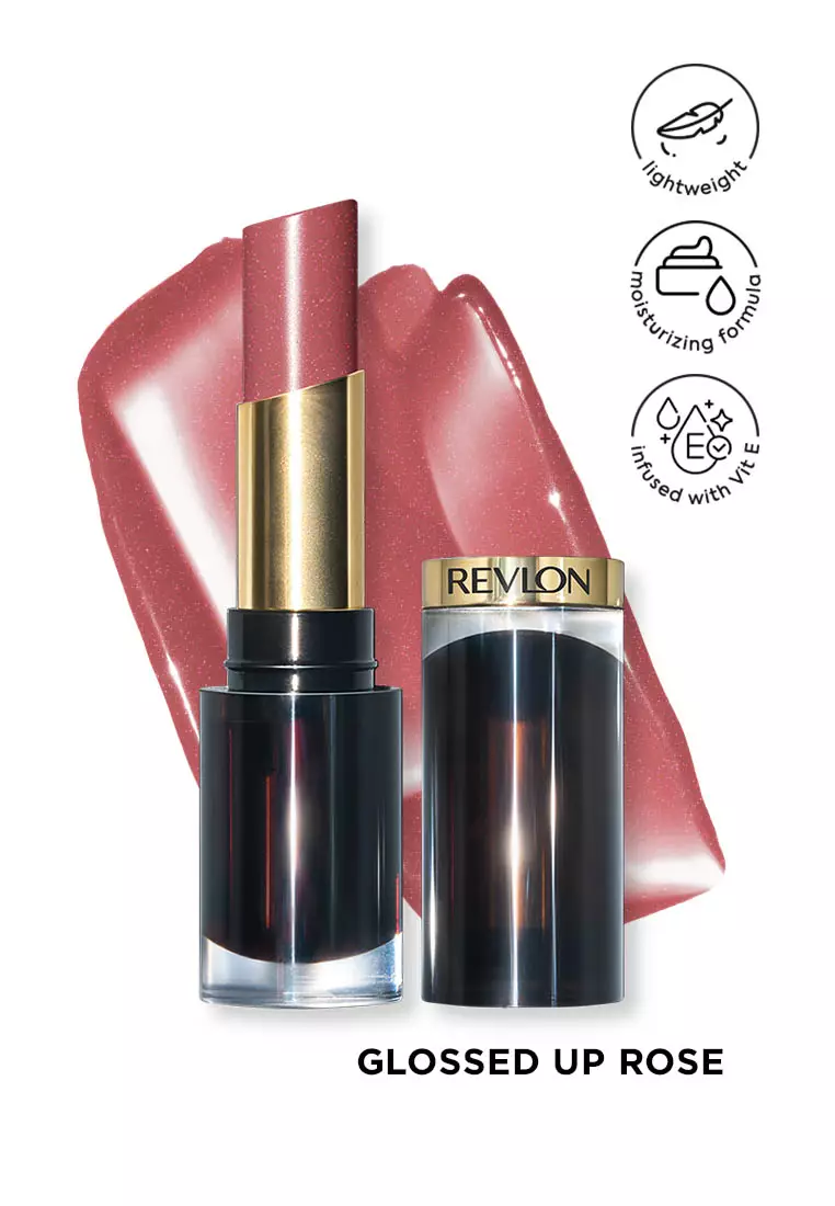 Discount on Revlon  shoes - SKU: Super Lustrous Glass Shine Lipstick (Glossed Up Rose)