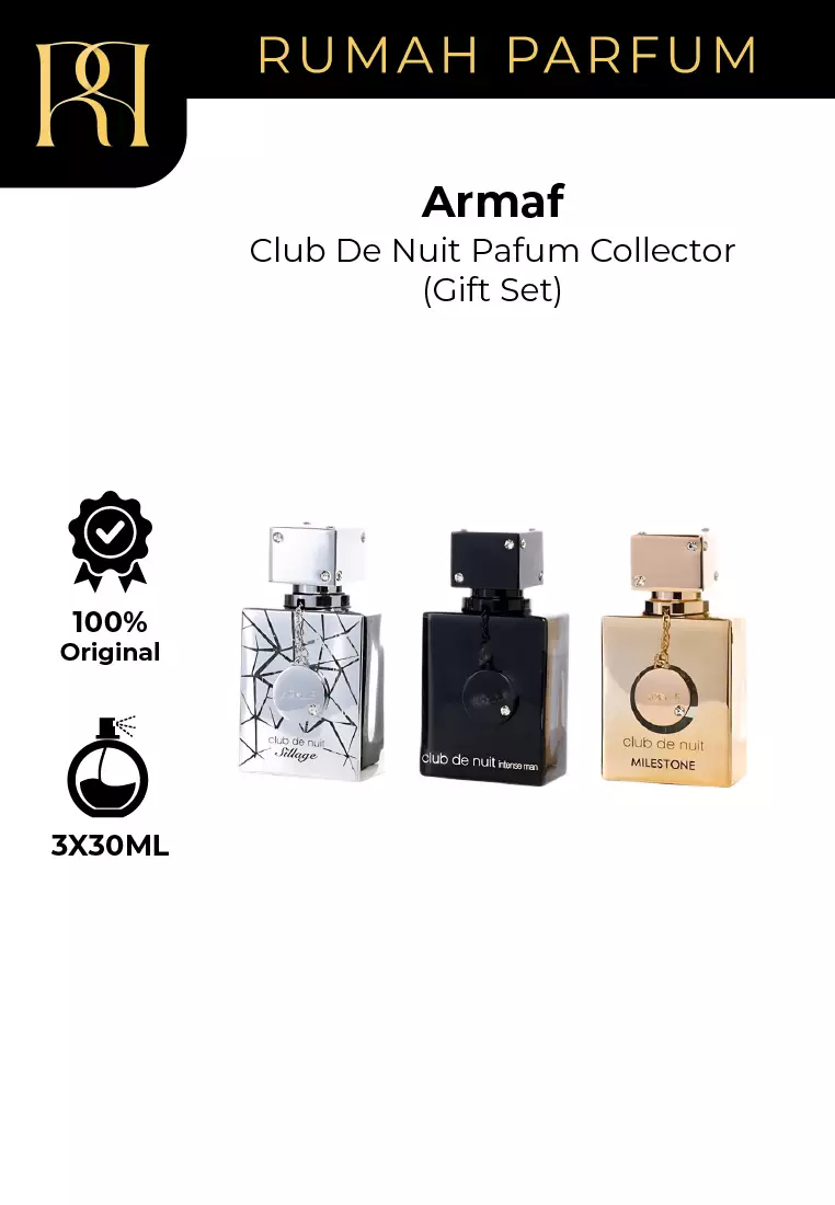 Armaf Club De Nuit Pafum Collector (Gift Set) 3X30 ML