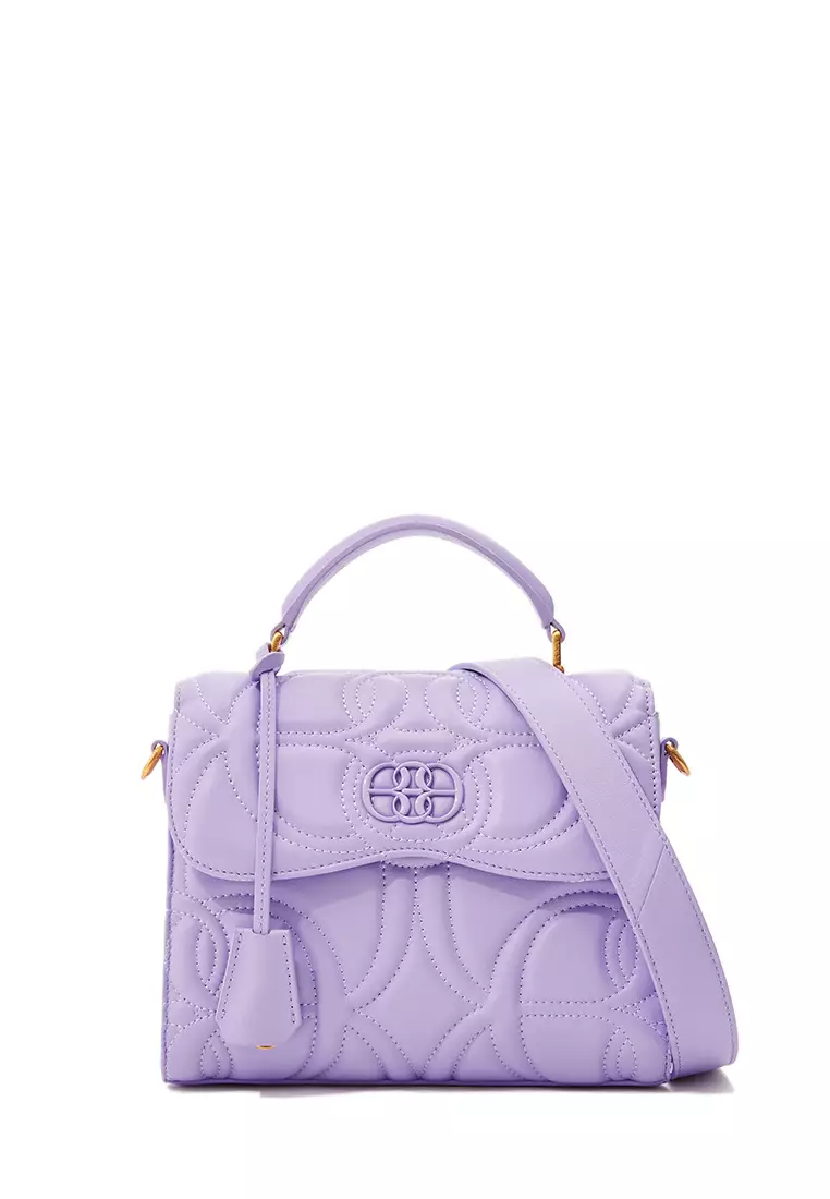 Purple Paste Naiara Small Satchel Bag
