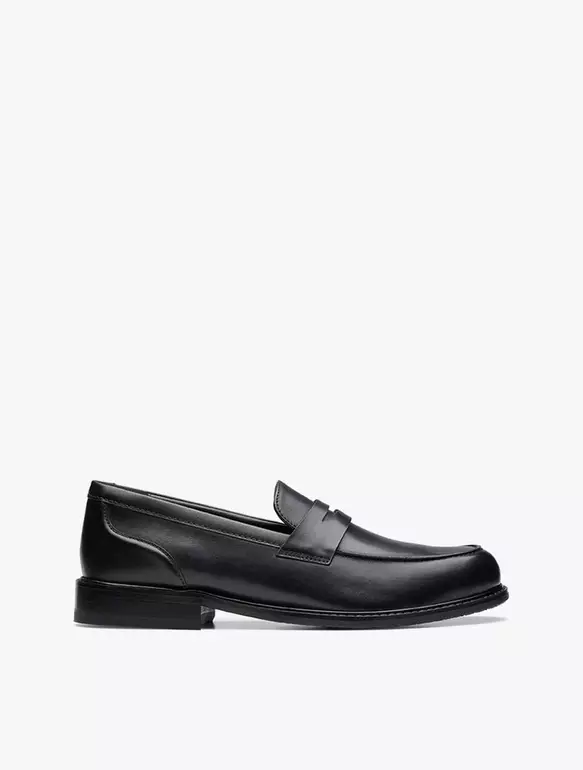 Clarks CraftArlo Lo Black Leather