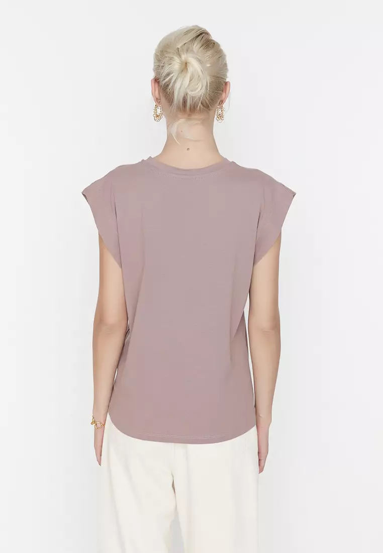 Padded Basic T-Shirt