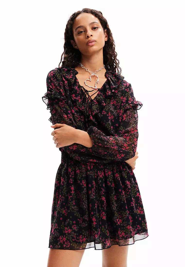 Chiffon dresses short sale