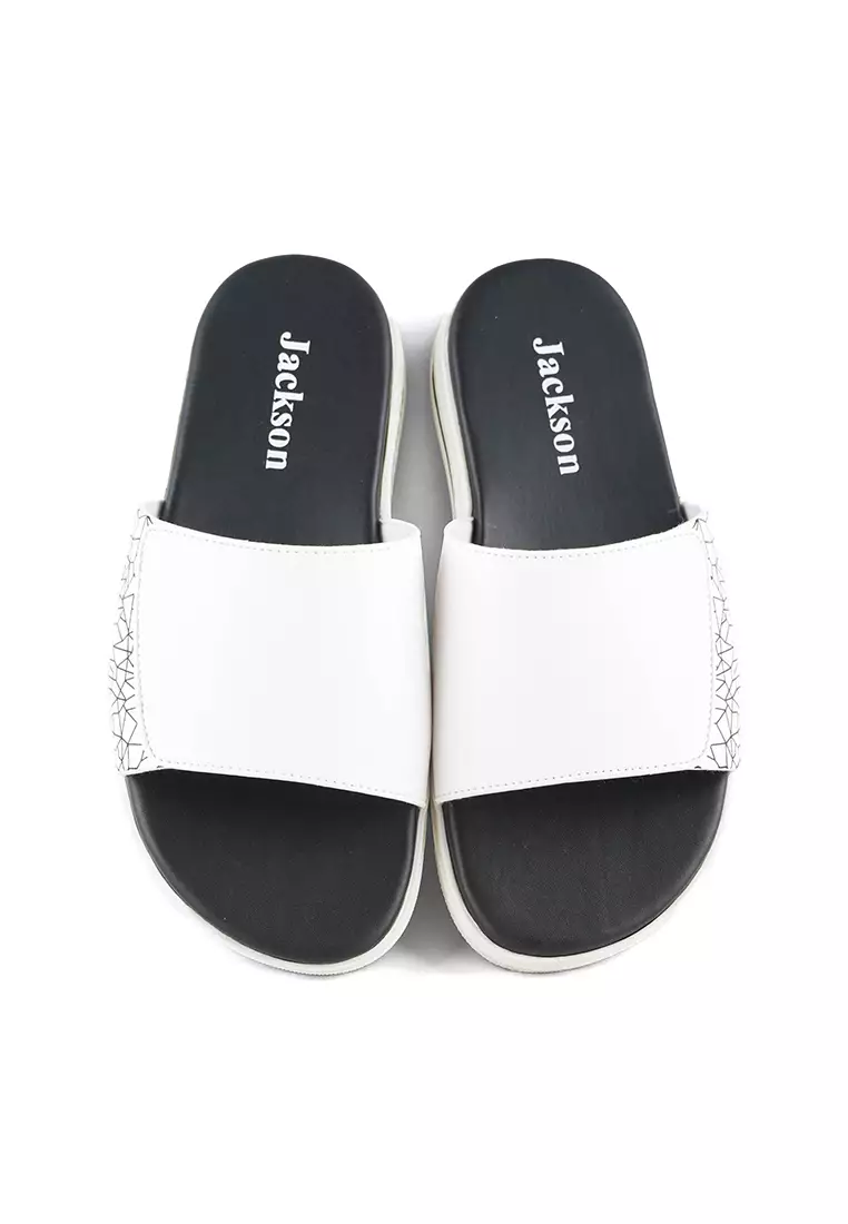 Jackson Zuri 1JSS White - Sandal Slide