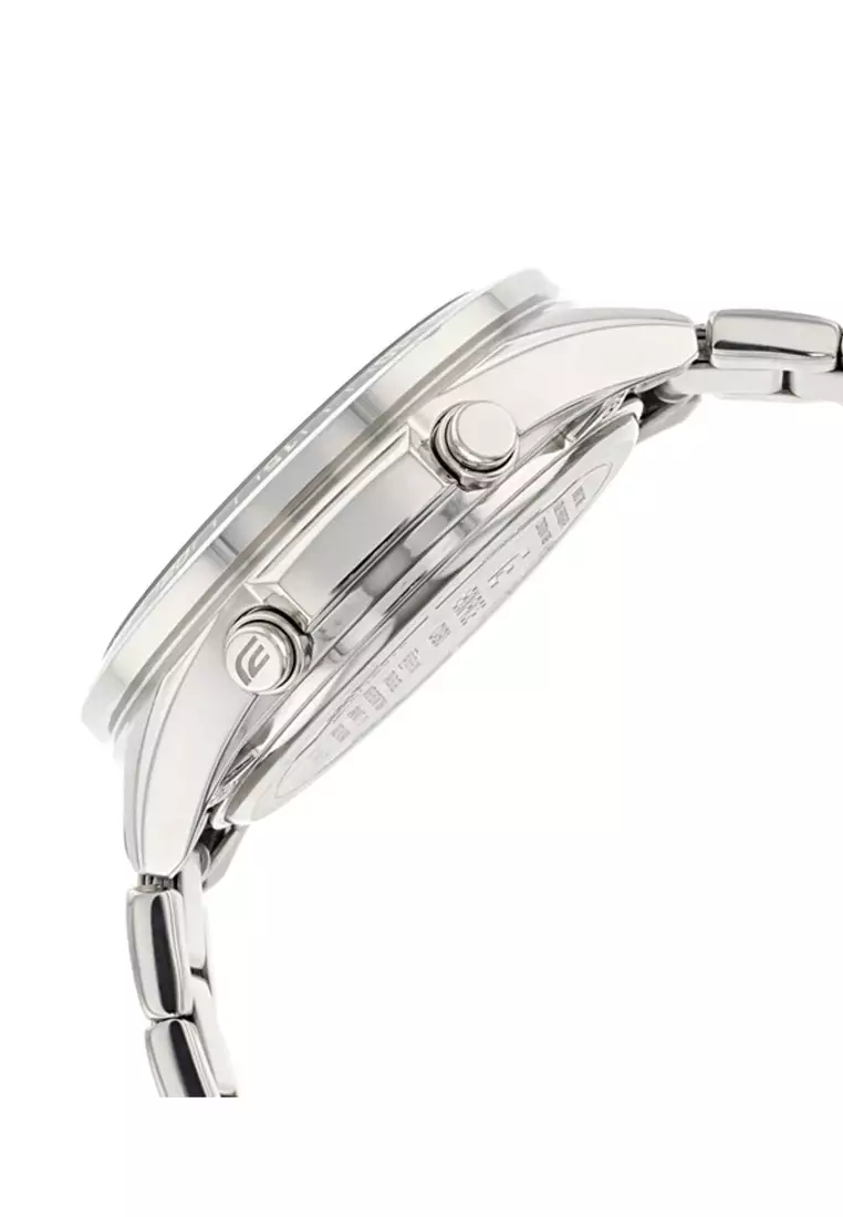Men's Analog-Digital EFV-C100D-2AVDF Stainless Steel Band Casual Watch