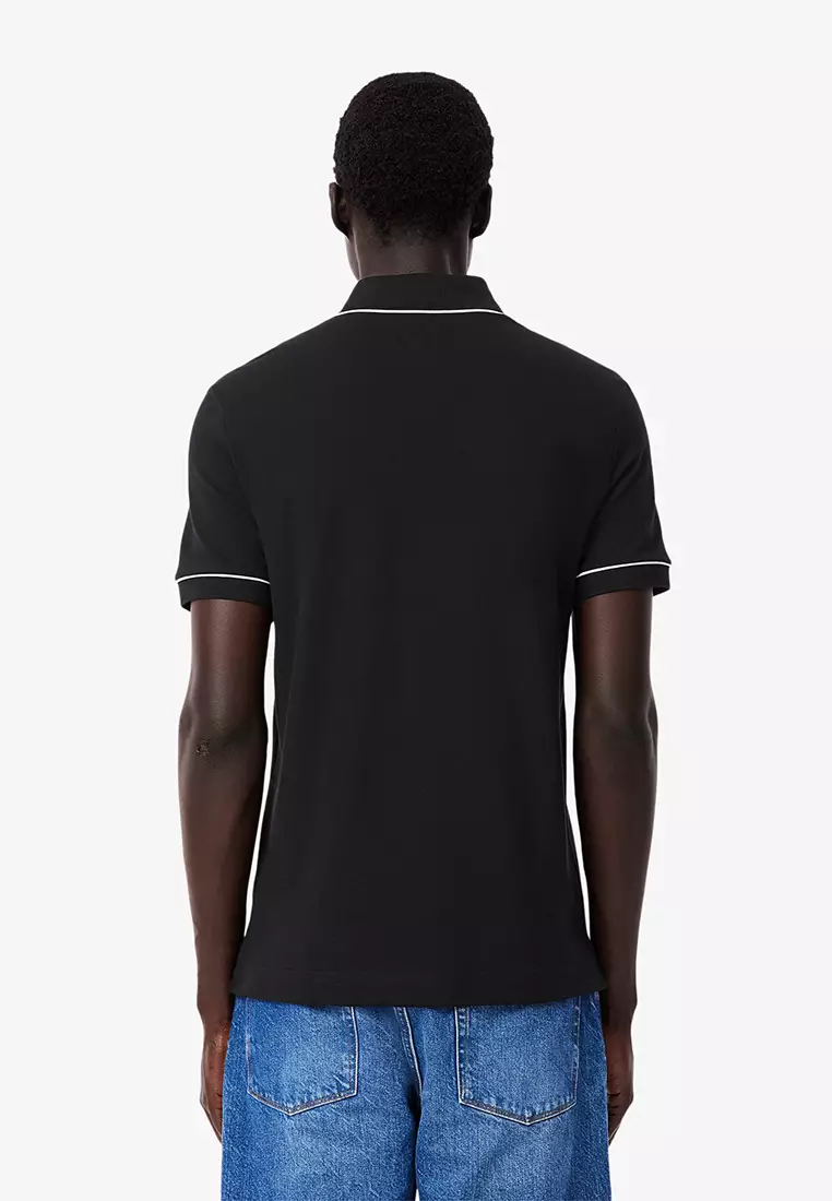 Regular Fit Paris Stretch Piqué Polo Shirt