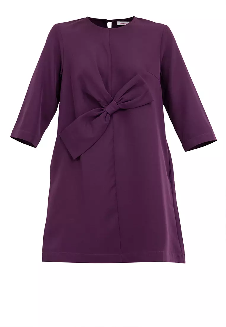 Crivian Tent Dress with Ribbon