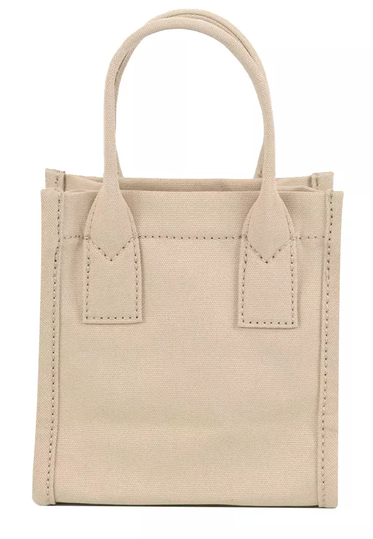 Canvas Standard Supply Small Tote Bag in Beige 4S4HCR003H02