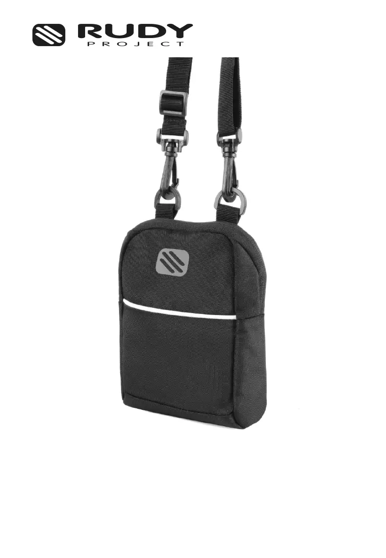 Atom Neck Wallet – Black | Lightweight Travel Pouch