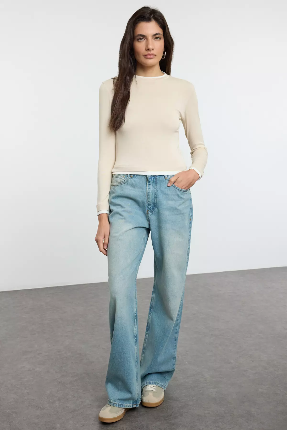 Contrast Trim T-Shirt