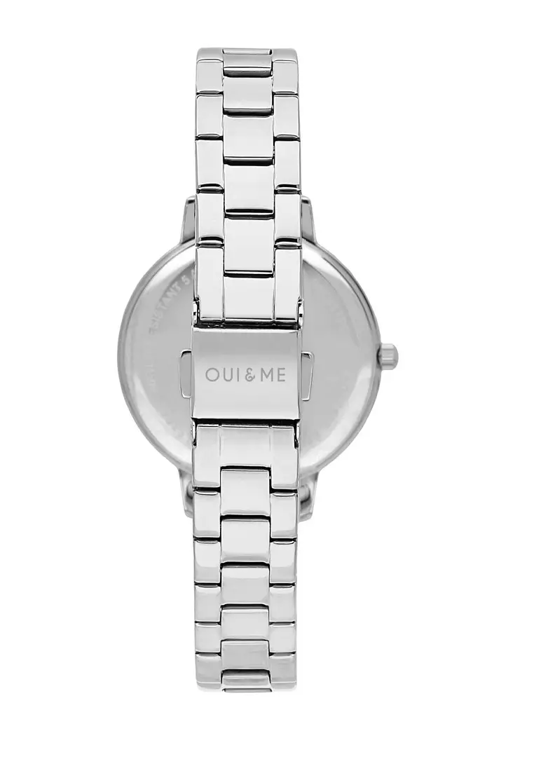 [Sustainable Watch] Oui & Me Fleurette 34mm Women's Metal Band Quartz Watch ME010371