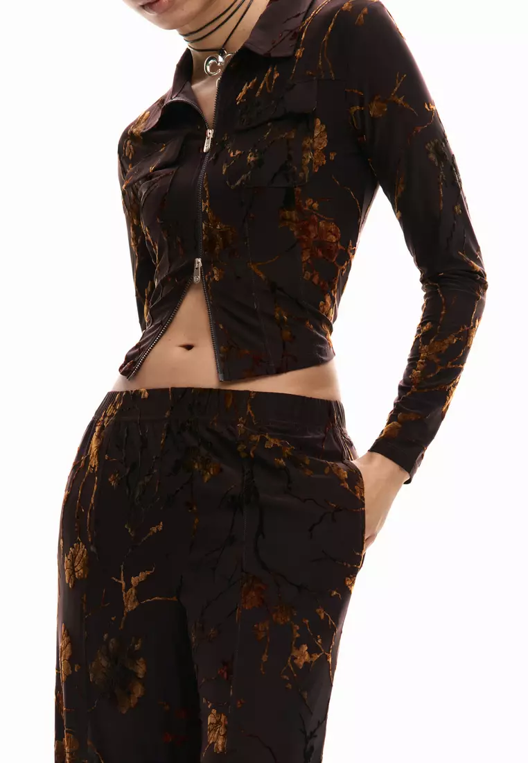 KNIT T-SHIRT LONG SLEEVE