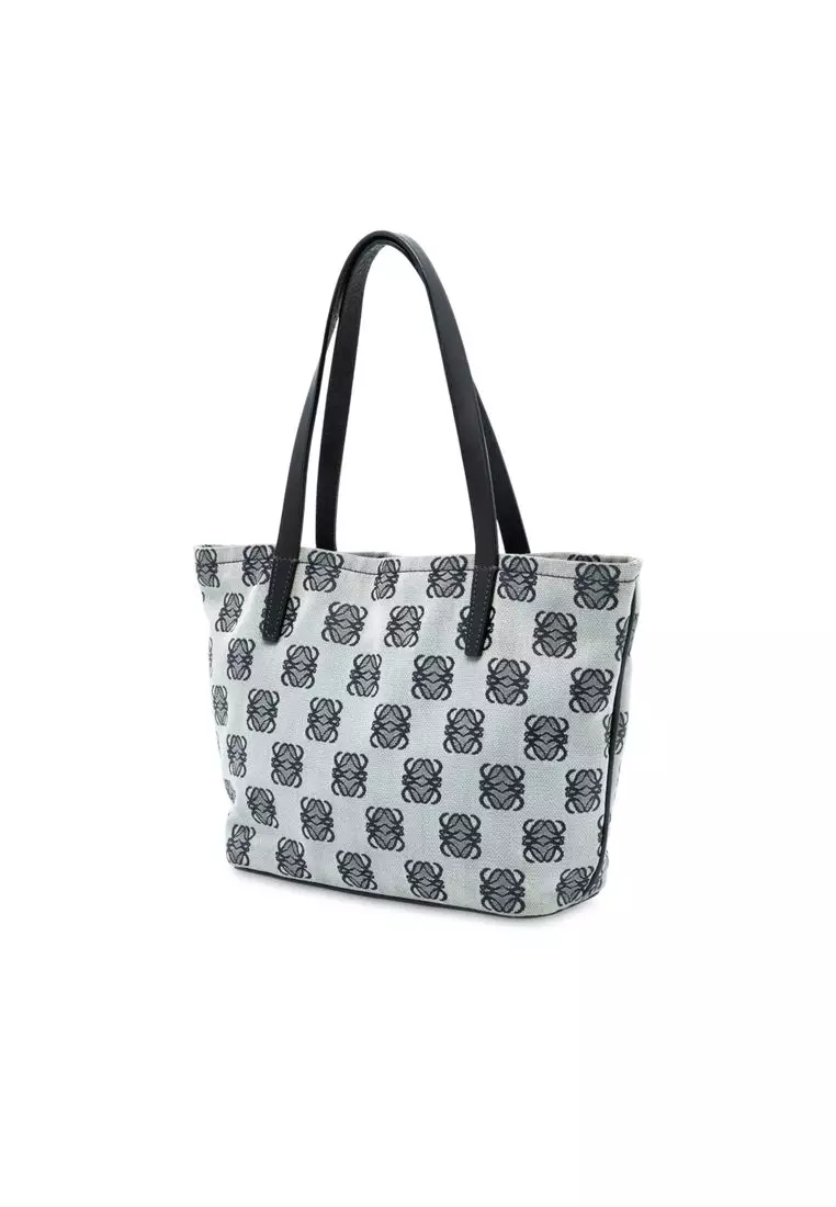 二手 Loewe Anagram 帆布托特包