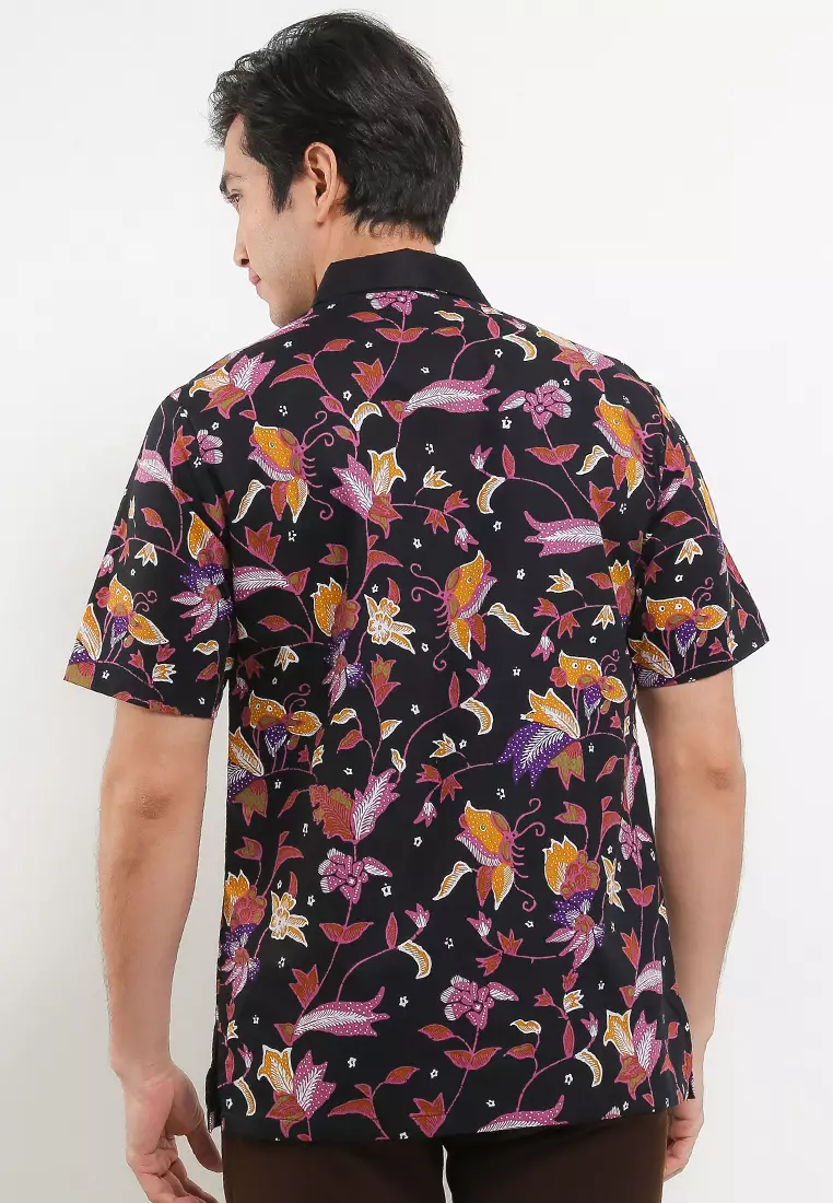 Hem Batik Body Fit Sawat Kupu