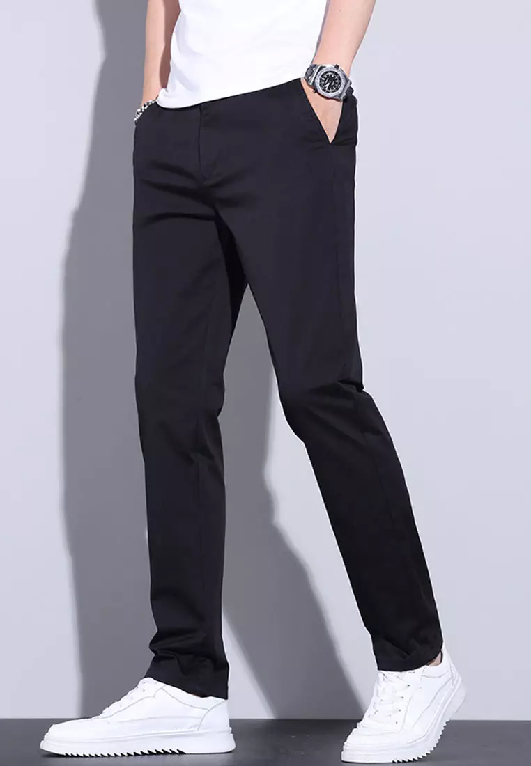 Slim Twill Trousers
