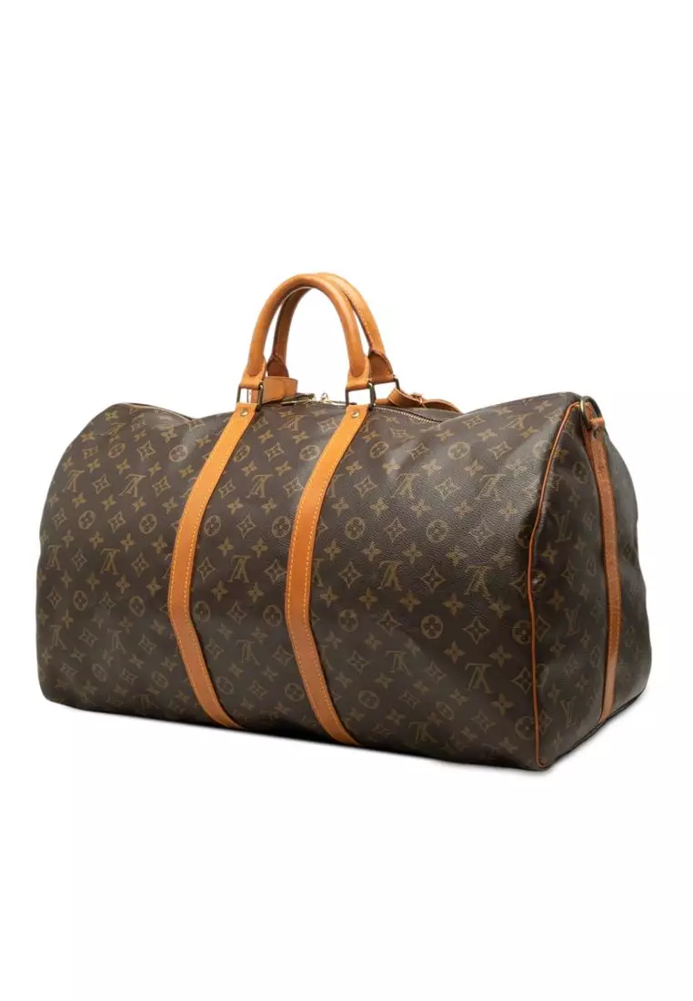 Pre-Loved Louis Vuitton Monogram Keepall Bandouliere 55