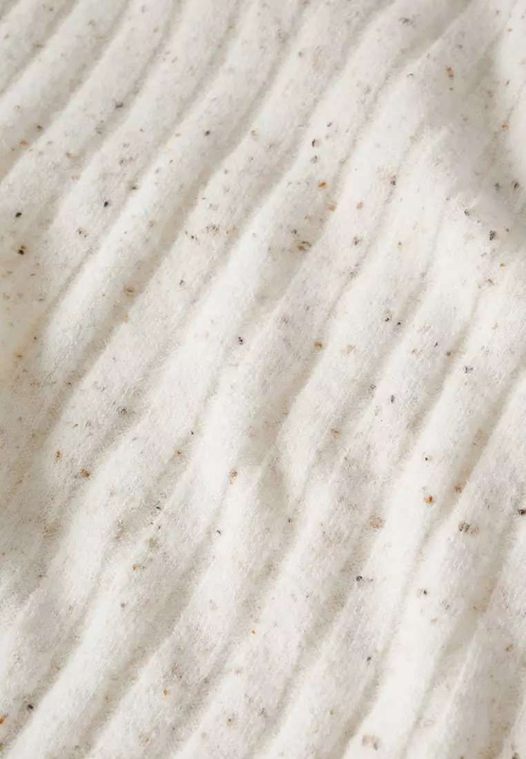 Ribbed Turtleneck Dress