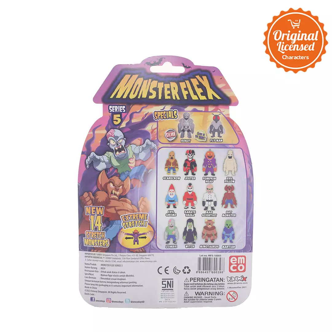 Mainan Anak Monster Flex Series 5 Evil Gnome